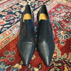 Tory Burch dark blue booties